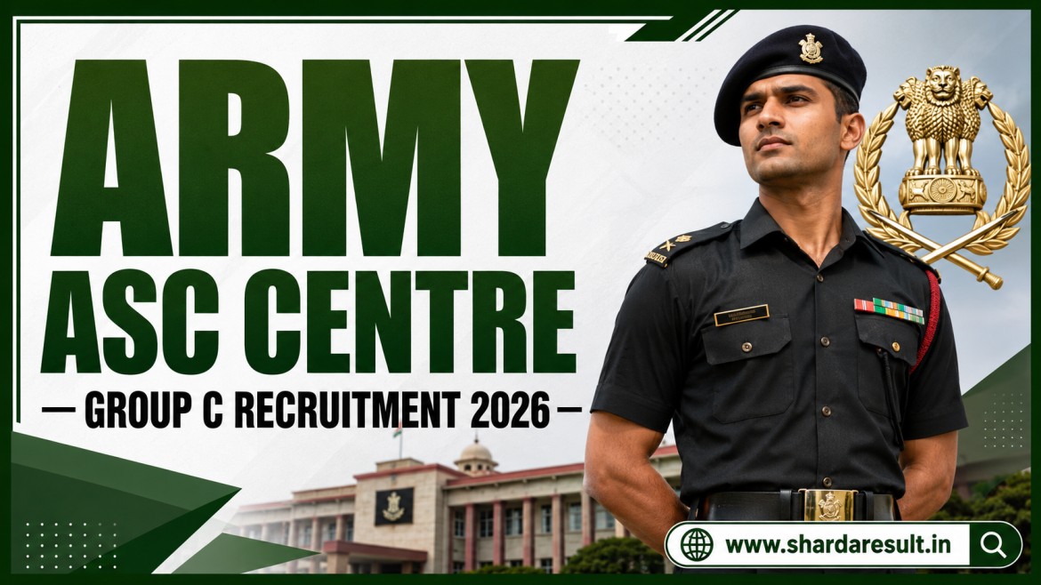 Army ASC Centre South Recruitment 2026