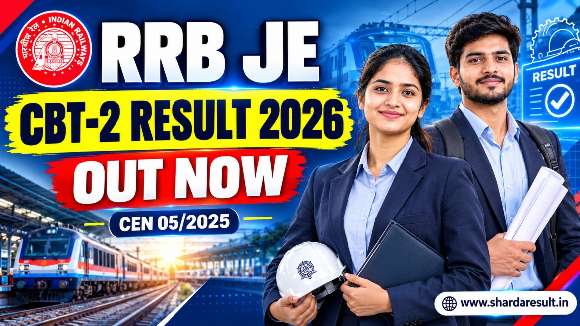 Railway RRB Junior Engineer (JE) CBT-2 Result 2026