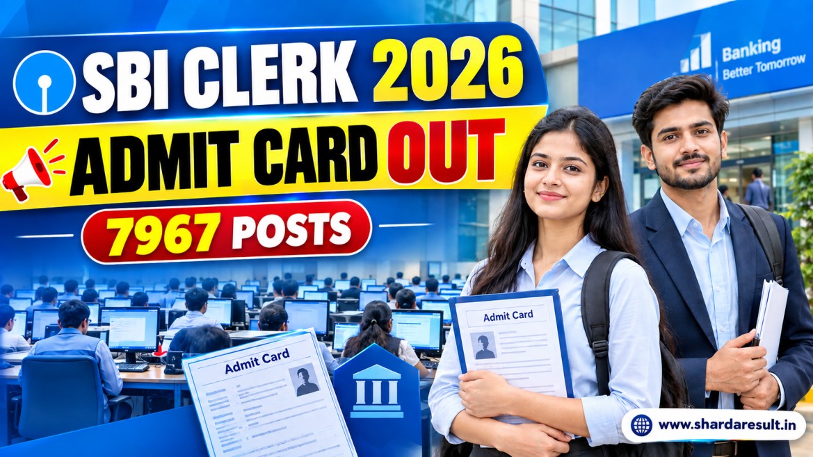 SBI Clerk Admit Card 2026 Download Prelims Exam Date