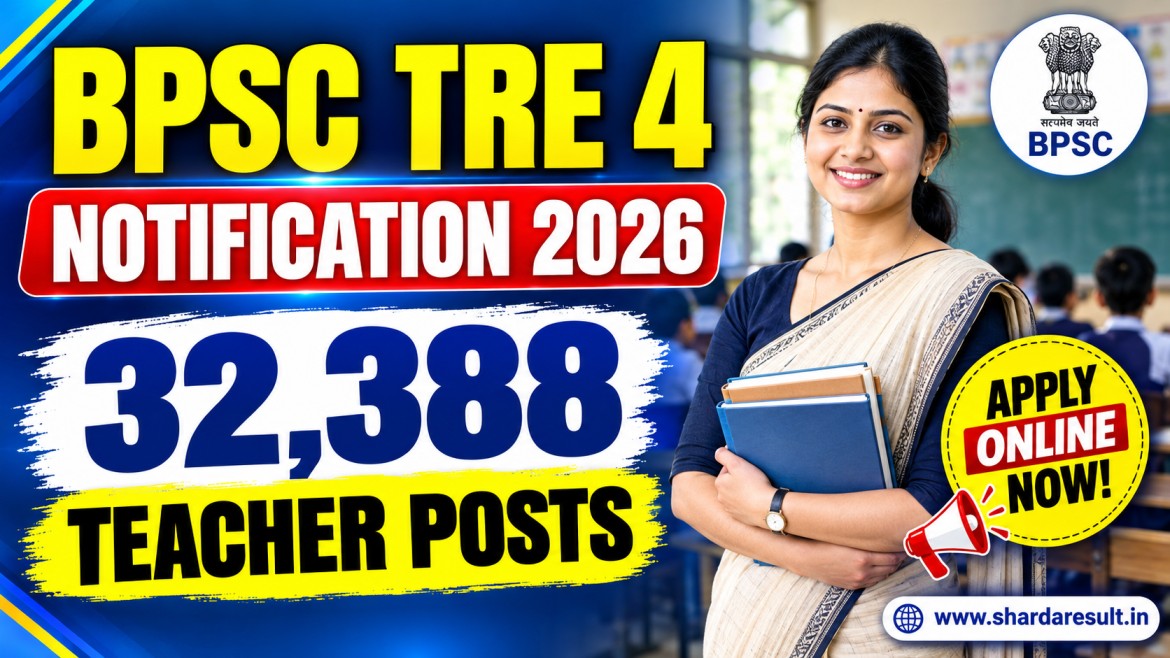 BPSC TRE 4 Teacher Recruitment 2026