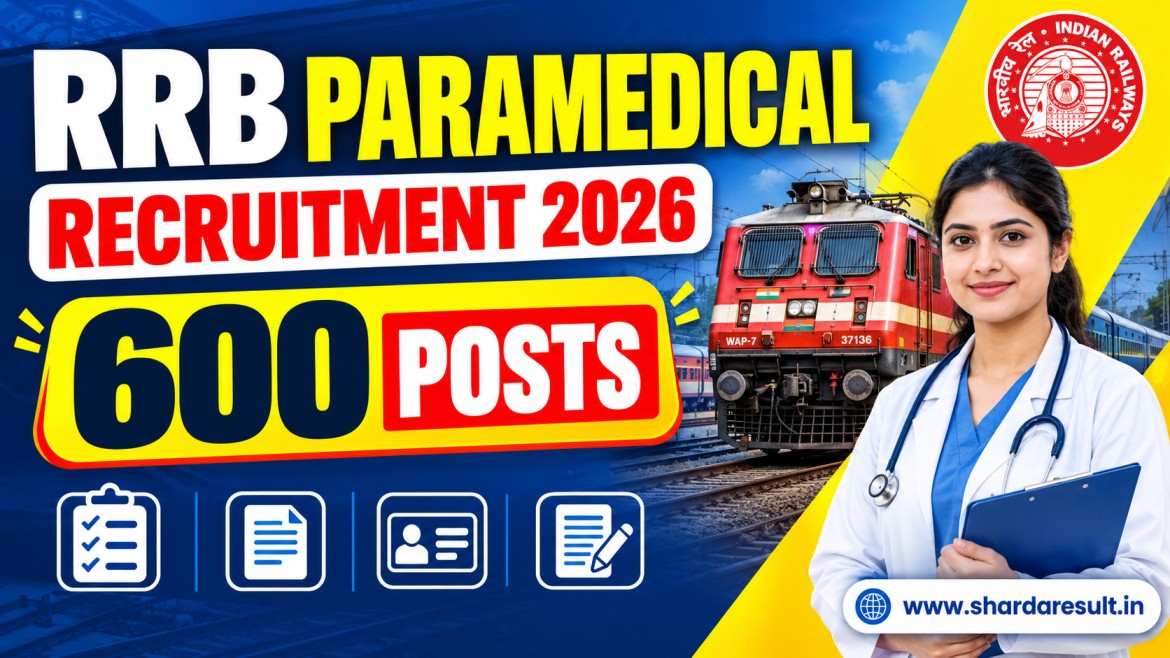 RRB Paramedical Recruitment 2026