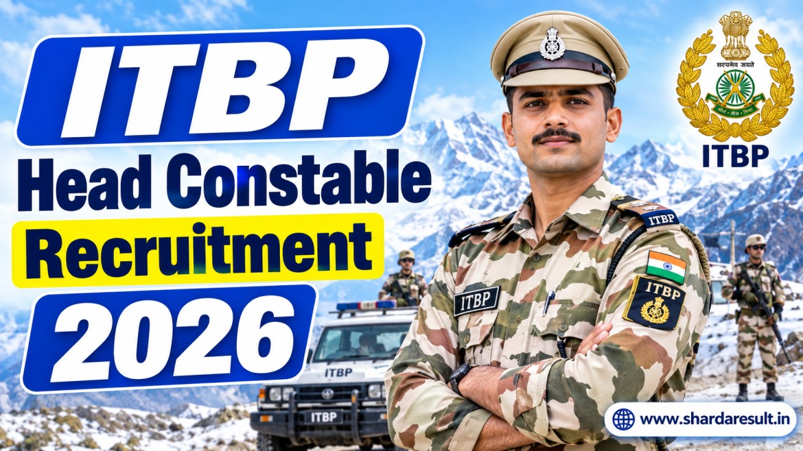 ITBP Head Constable Recruitment 2026