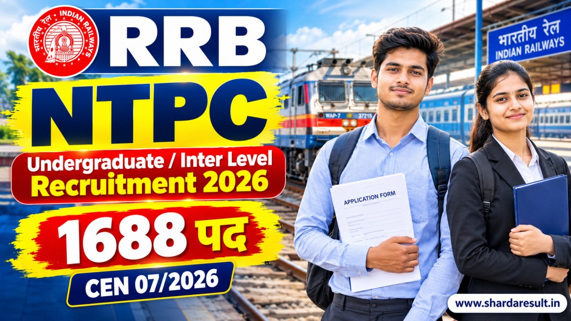 RRB NTPC 10+2 UG Recruitment 2026